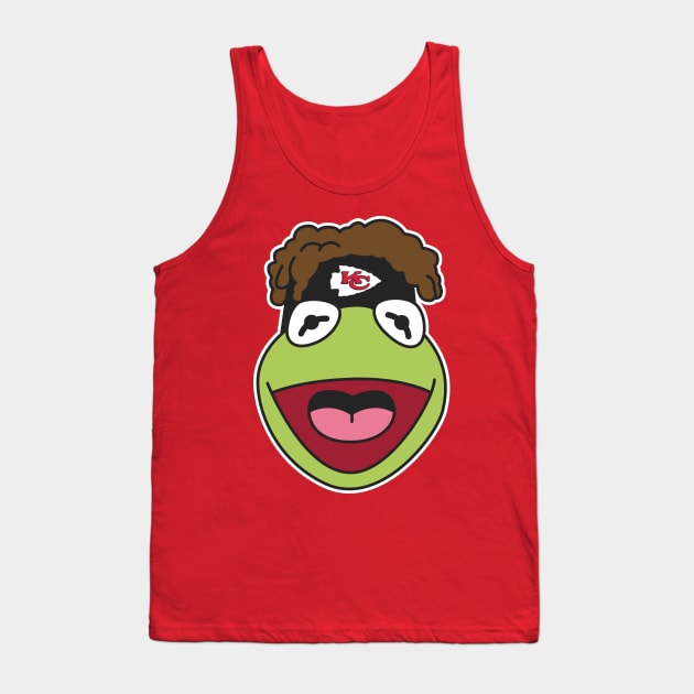 Kermit Mahomes Tank Top by Carl Cordes